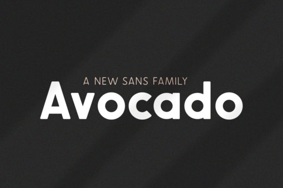 Avocado Family: The Modern Trio That Elevates Your Typographic Palette