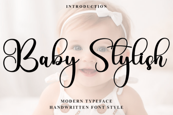 Bring Holiday Magic to Designs with Baby Stylish Font