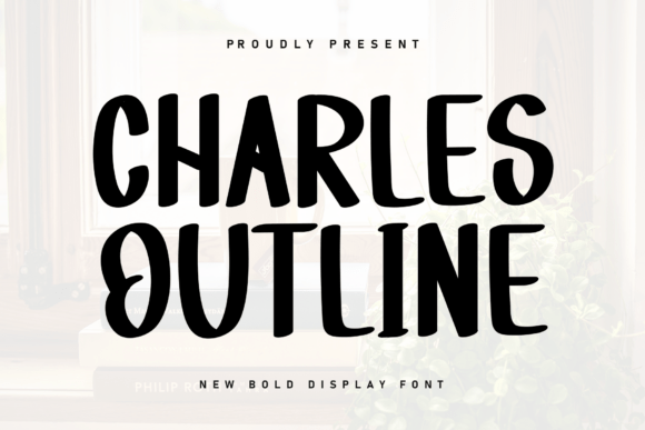 Charles Outline: The Handwritten Font That Adds a Cozy Accent to Your Creative Projects