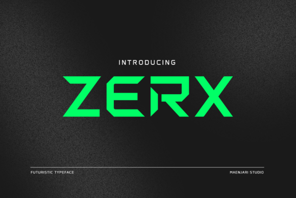 Embrace the Future: Why Zerx is the Modern Typeface You Need to Use Correctly