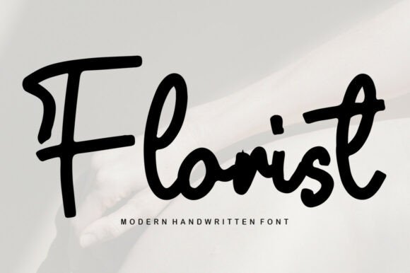 Florist Font: Elegant Handwritten Style for Designs
