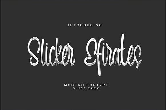 Mastering Slicker Efirates: How to Use This Bold Handwritten Font Without Common Pitfalls