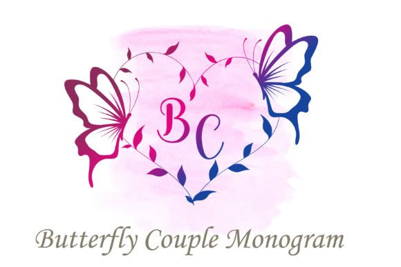 Strategic Applications of the Butterfly Couple Monogram for Visual Communication