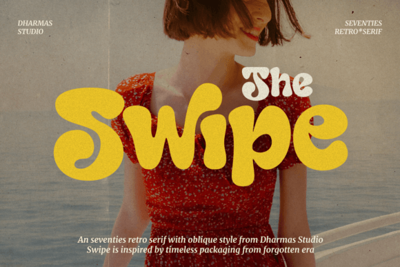Swipe: A Bold Retro Font for Your Creative Projects