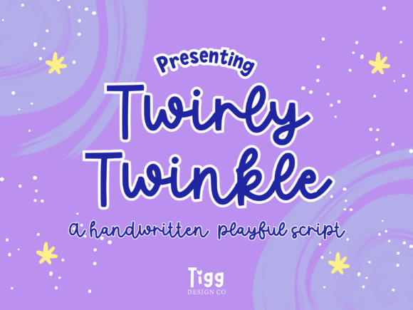 Twirly Twinkle: Evaluating a Playful Handwritten Script Font for Your Creative Projects