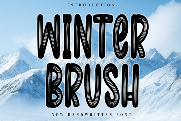 Winter Brush: The Modern Script Font for Authentic Branding